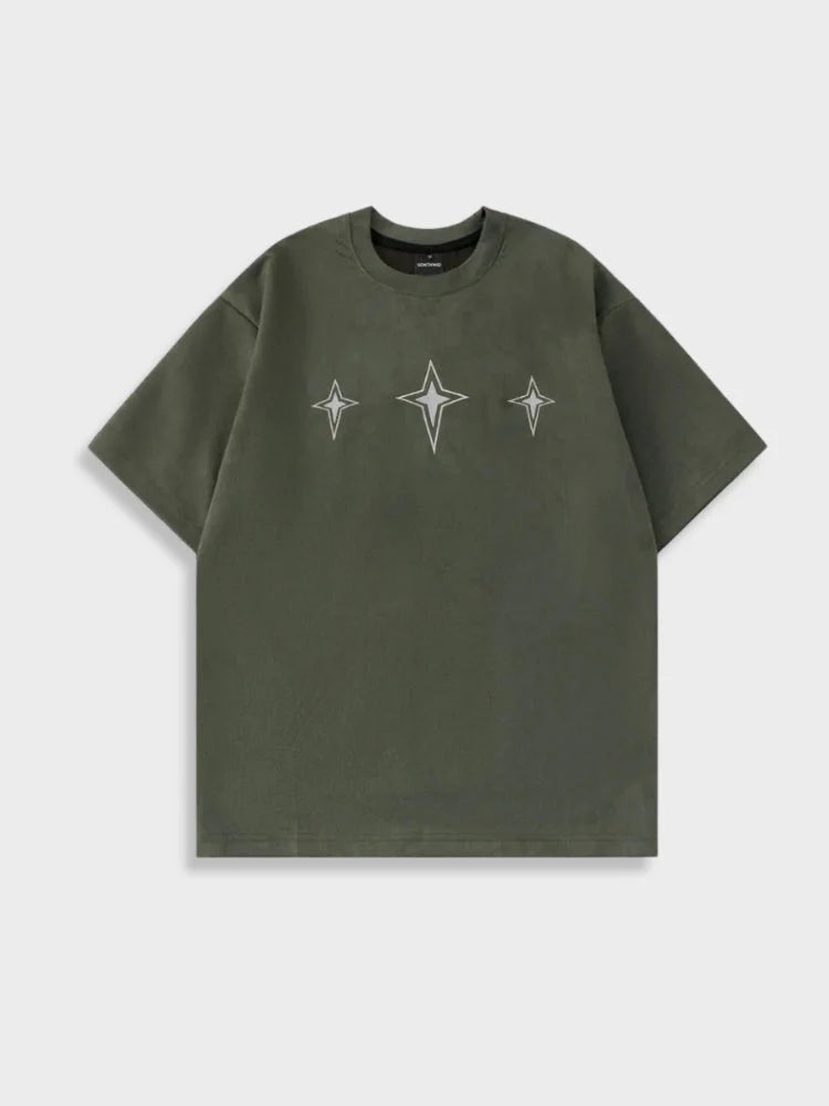 Triple Star Tee